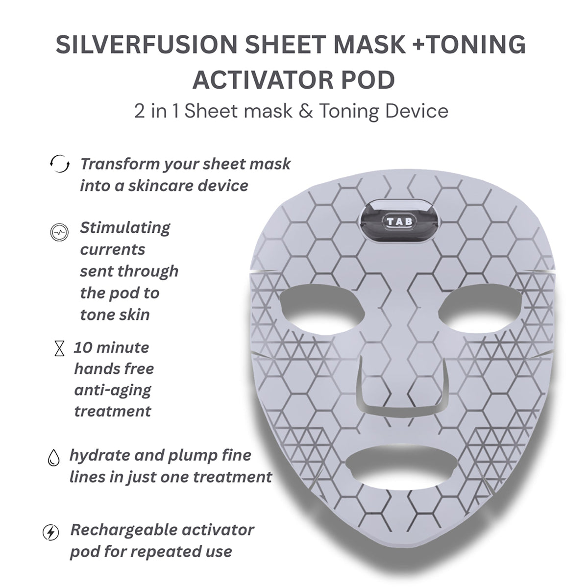 SilverFusionSheetMask+ActPOD