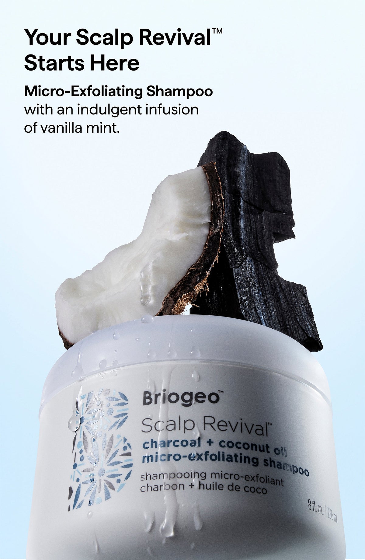 Scalp Revival Charcoal + Coconut Oil Micro-Exfoliating Shampoo