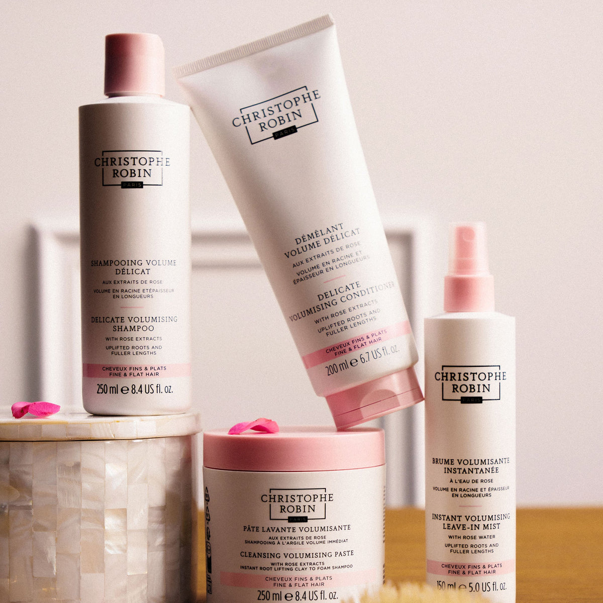 Cleansing Volumizing Paste with Rose Extracts
