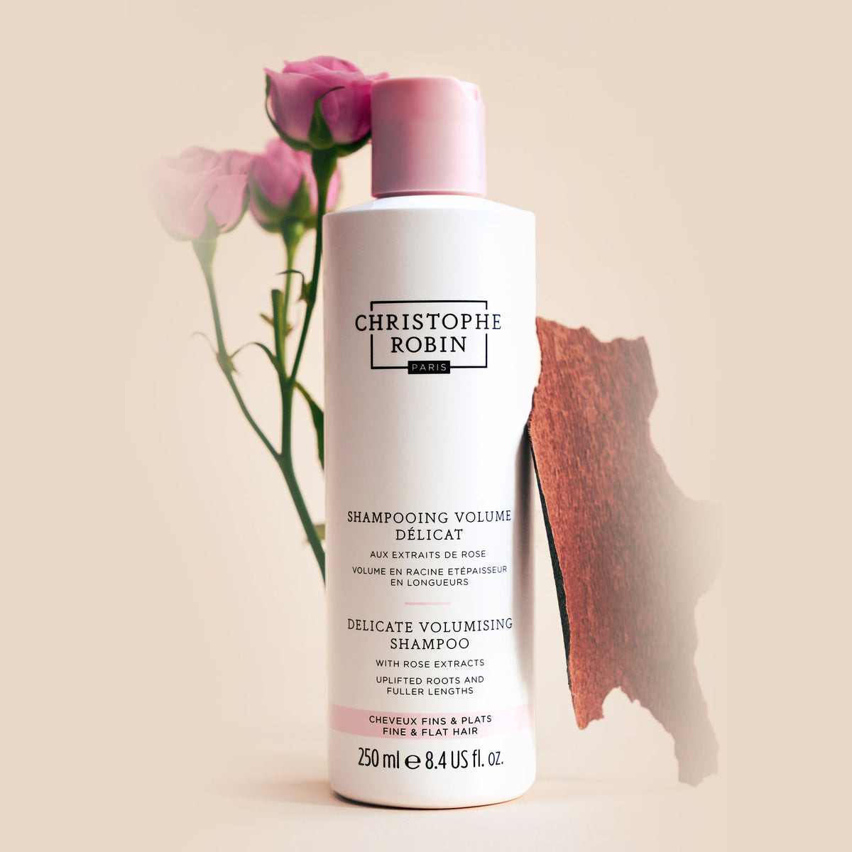 Delicate Volumizing Shampoo with Rose Extracts