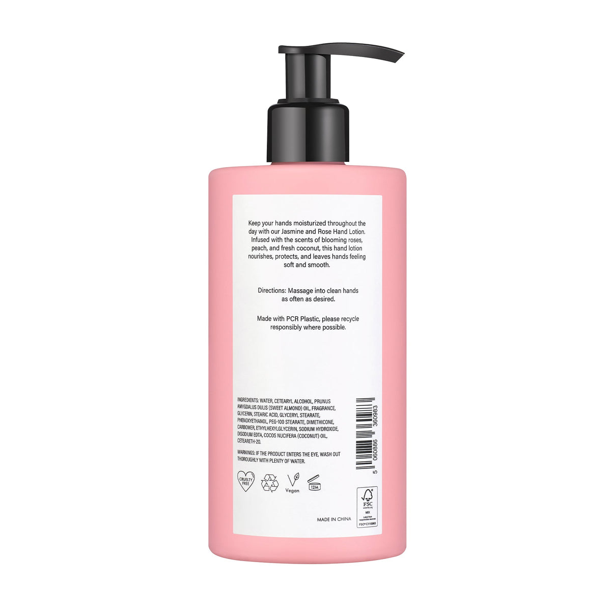 Jasmine and Rose Hand Lotion