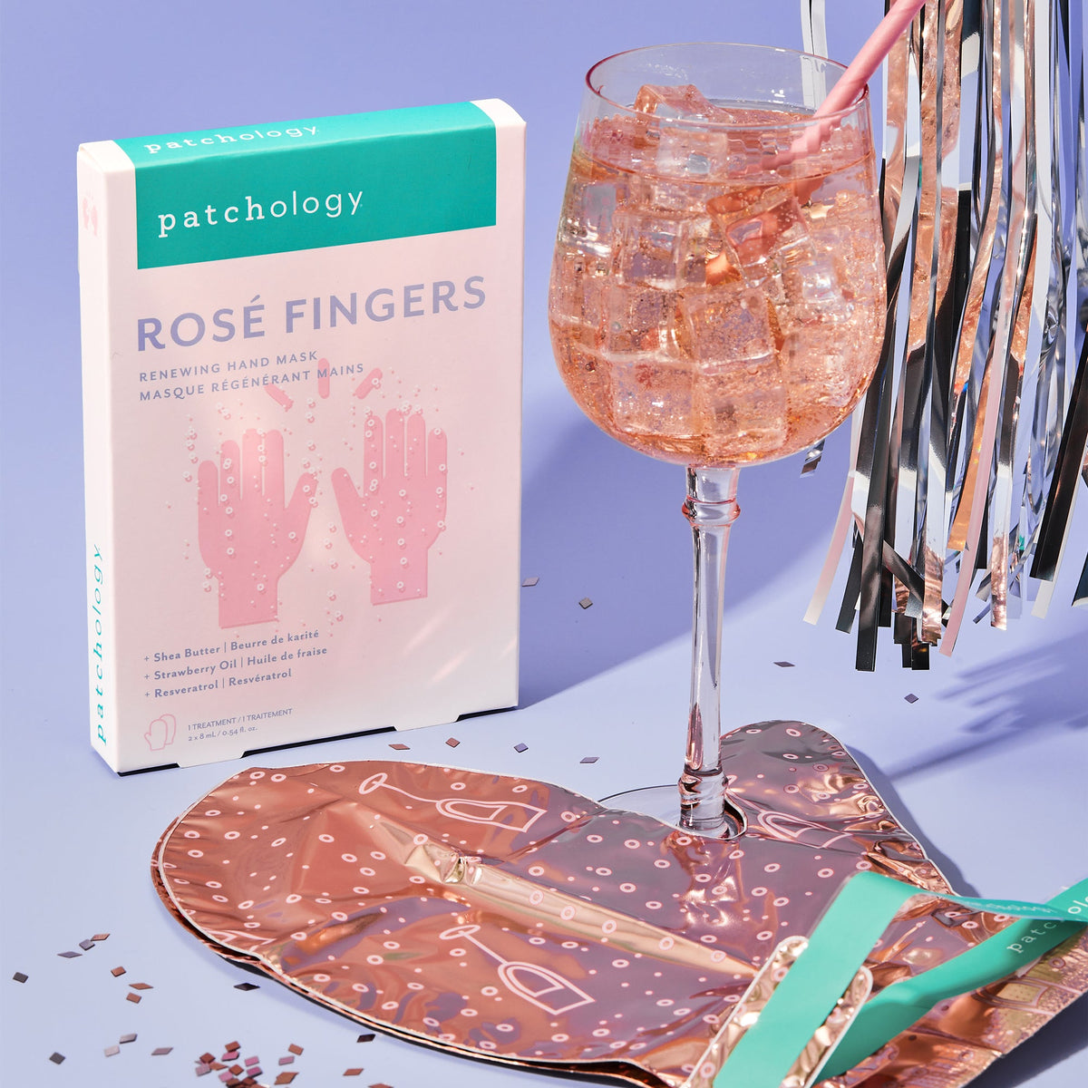 Rose Fingers Renewing Hand Mask