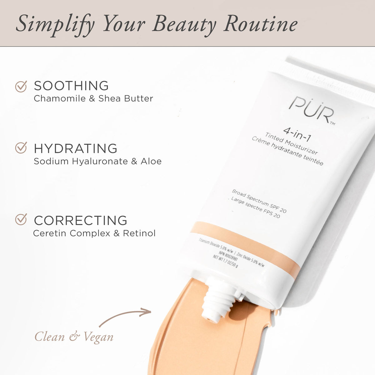 4-in-1 Tinted Moisturizer SPF 20