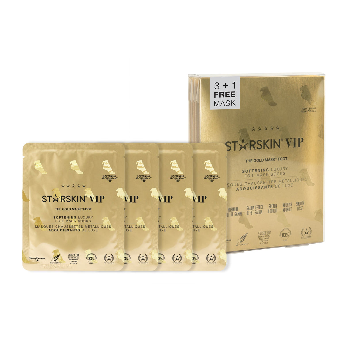 Foot Mask - VIP The Gold Mask