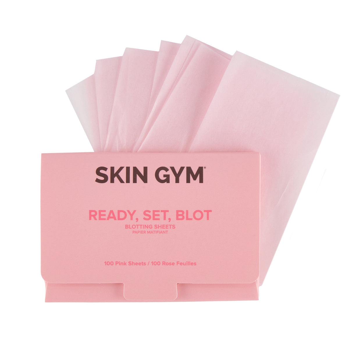 Ready, Set, Blot Pink Blotting Papers