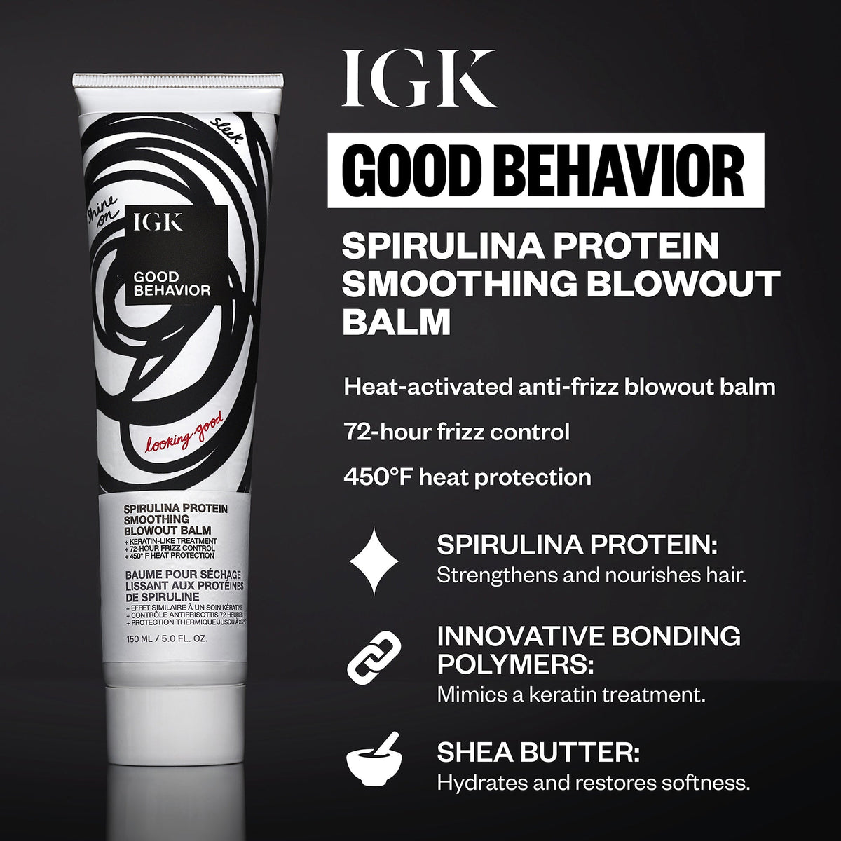 Good Behavior Anti-Frizz Blowout Balm