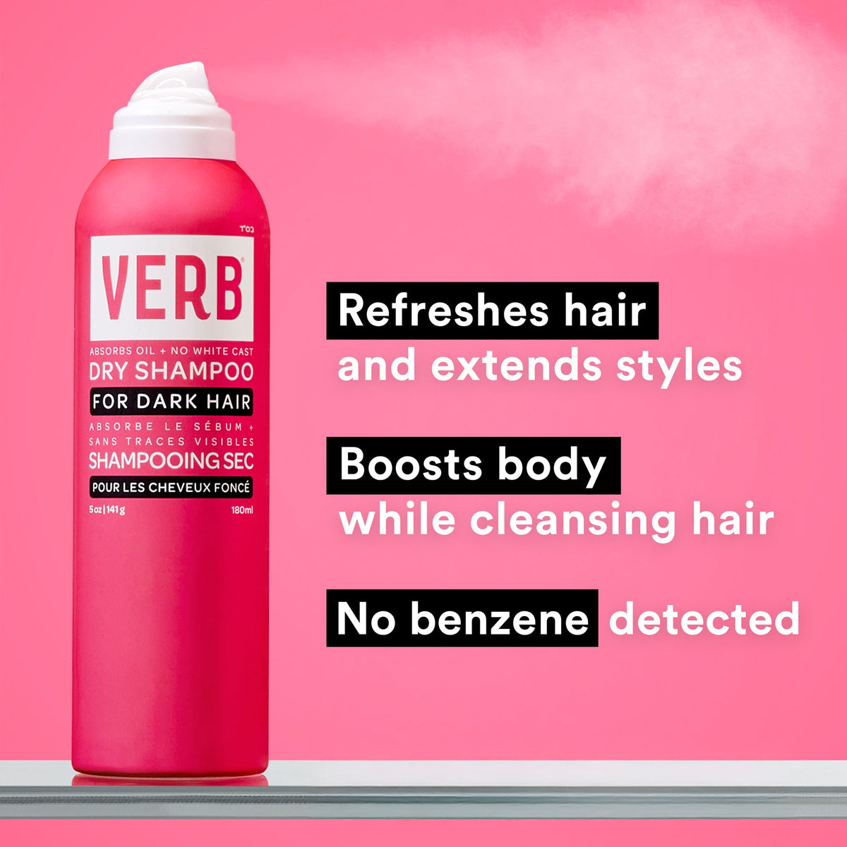 Dry Shampoo Dark Tones