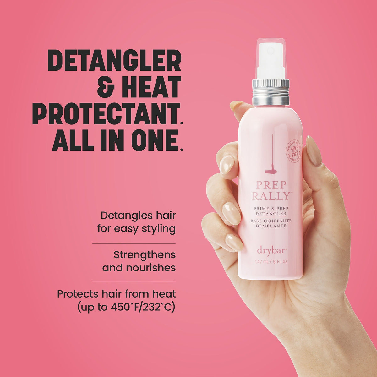 Prep Rally Prime and Prep Detangler Coconut Colada