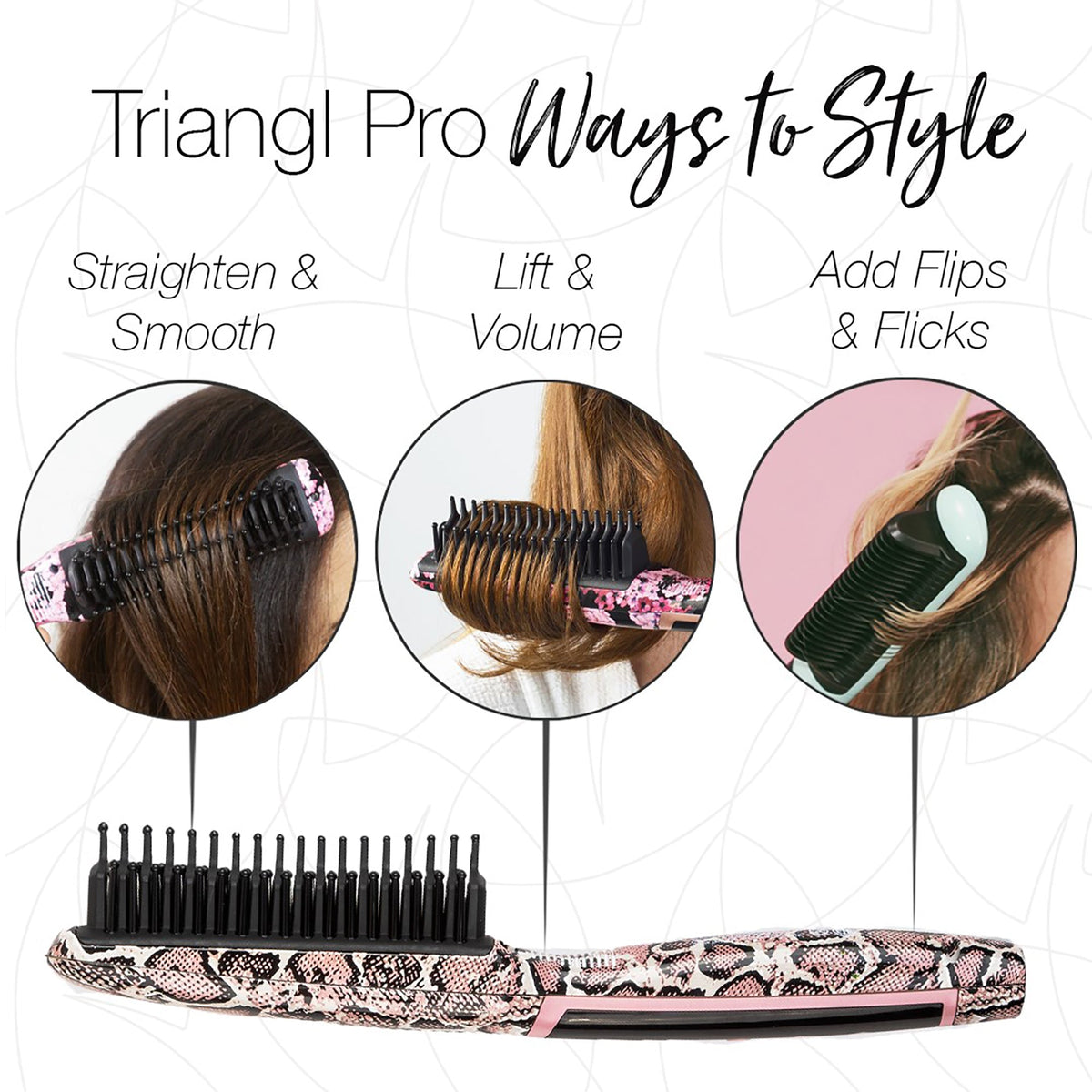 Triangl Pro Heated Detailer Brush