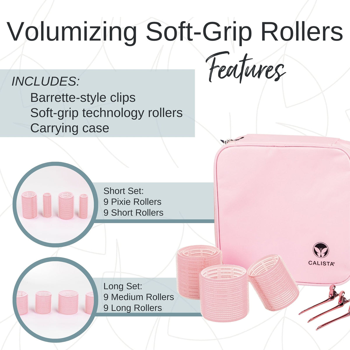 Volumizing Soft Grip Rollers