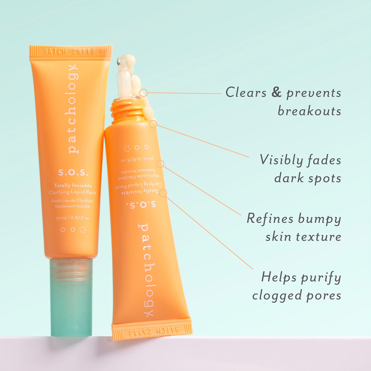 S.O.S.Totally Invisible Clarifying Liquid Patch