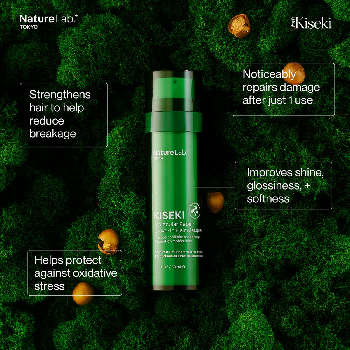 Kiseki Molecular Repair Leave-in Hair Masque