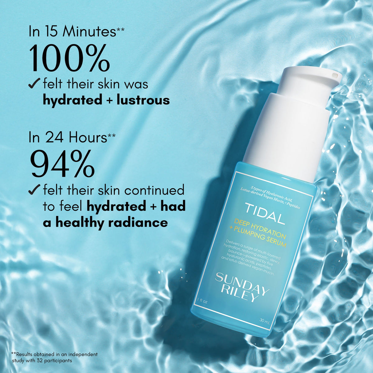 Tidal Deep Hydration and Plumping Serum