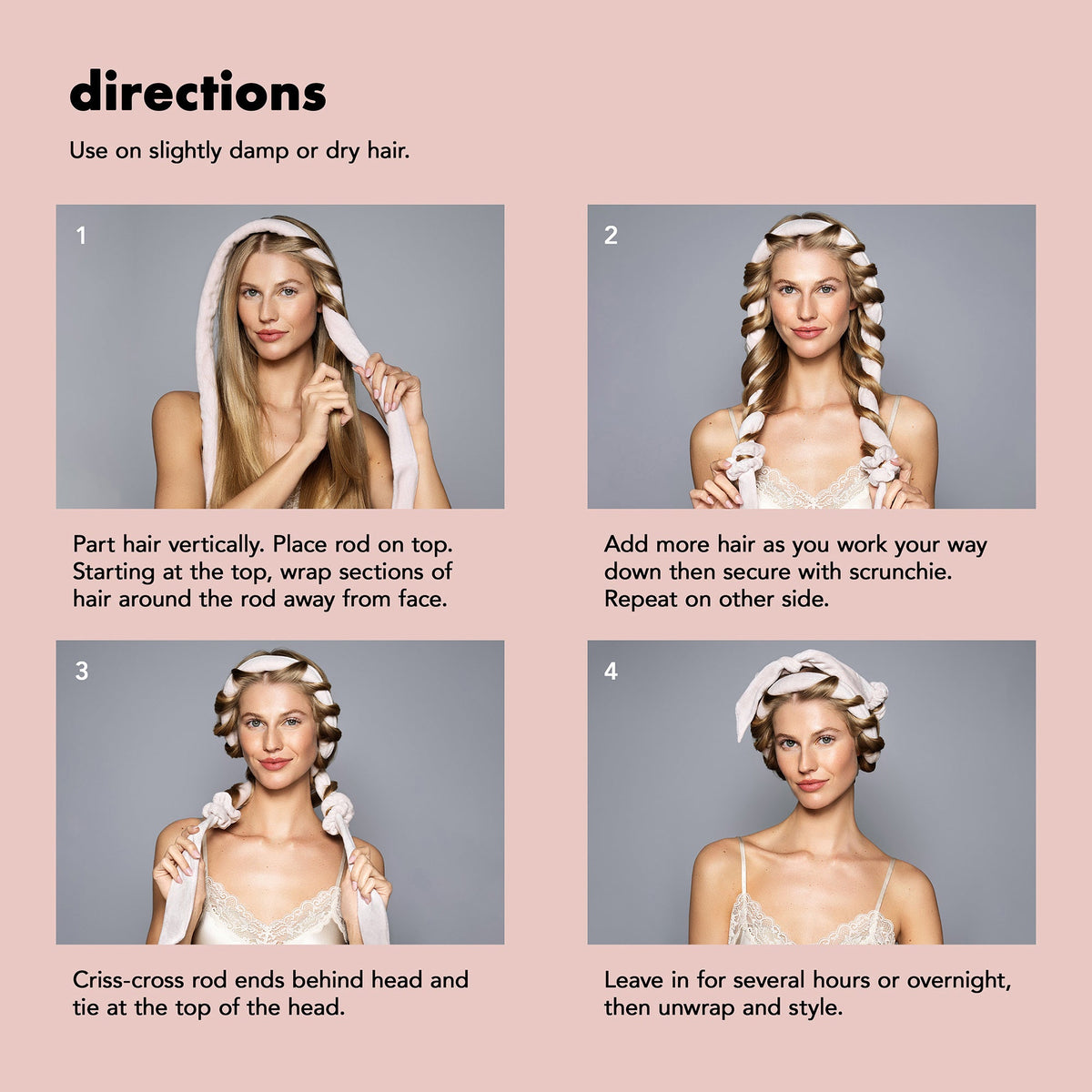 Soft Ribbon Curls Set