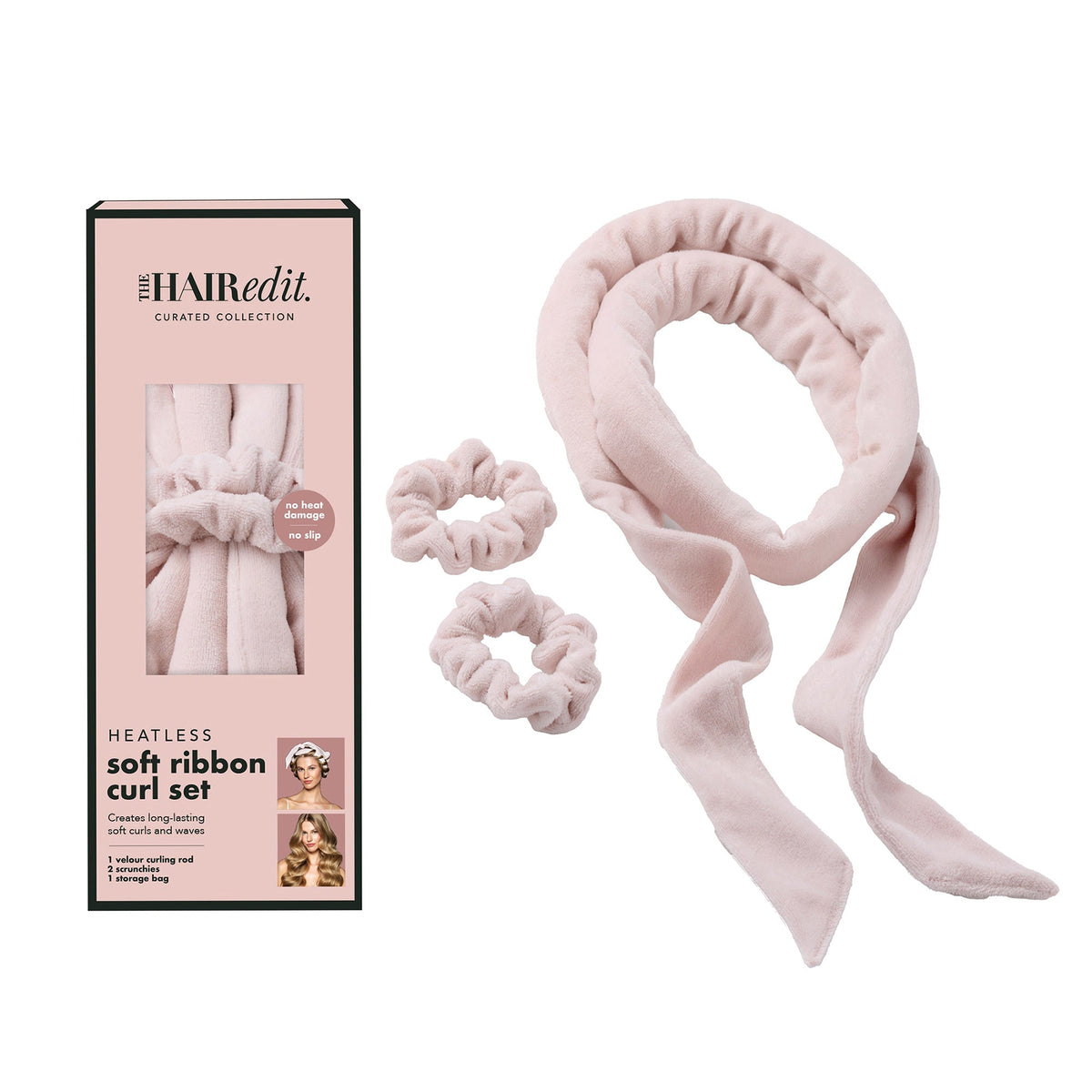 Soft Ribbon Curls Set