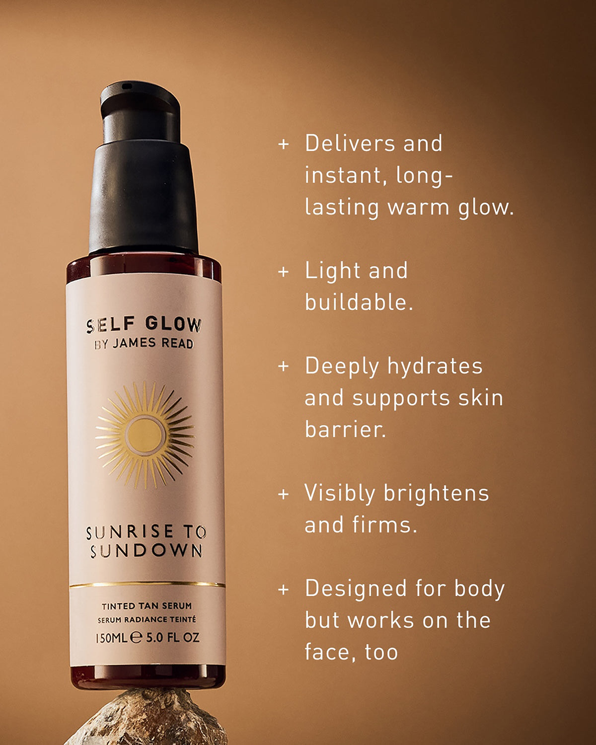 Sunrise to Sundown Tinted Tan Serum (face and body)