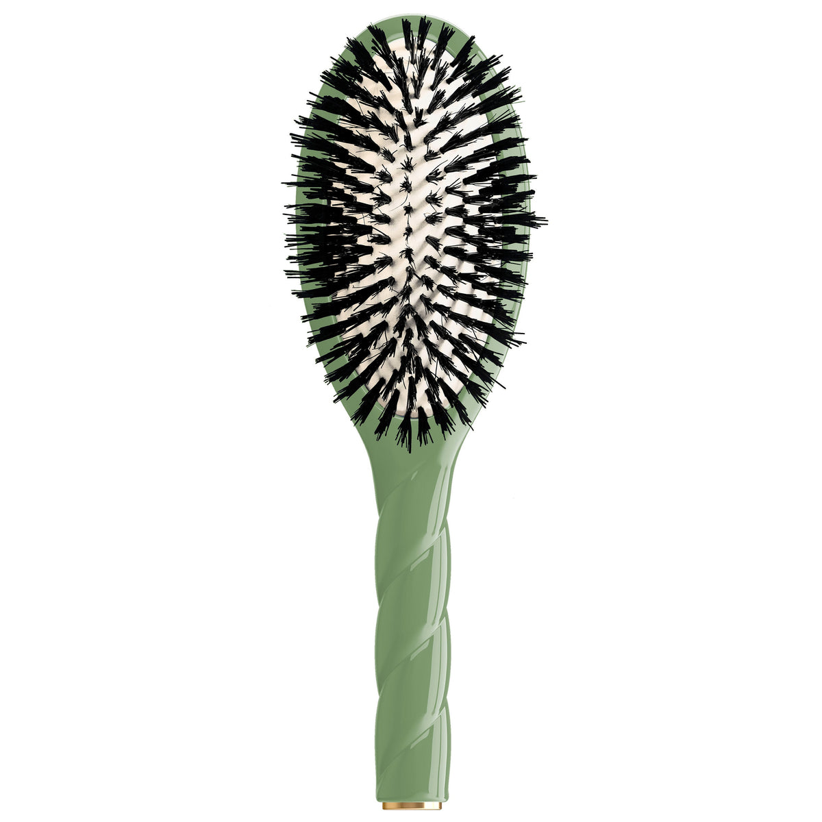 N.01 The Shine & Care Hairbrush The Universal Sage Green