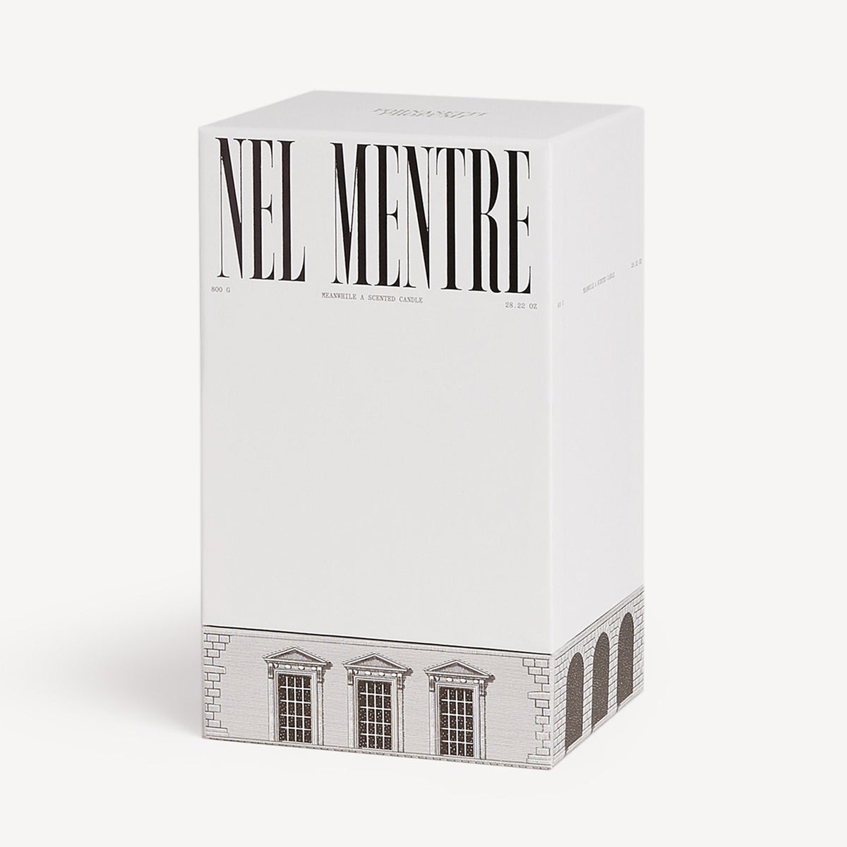 Tall scented Candle NEL MENTRE - Immaginazione Fragrance - Architettura Décor