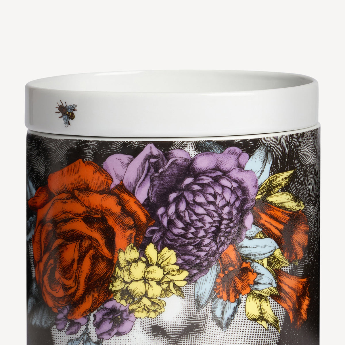 Large Scented Candle NEL MENTRE - Giardino Segreto Fragrance - Tra i fiori Décor