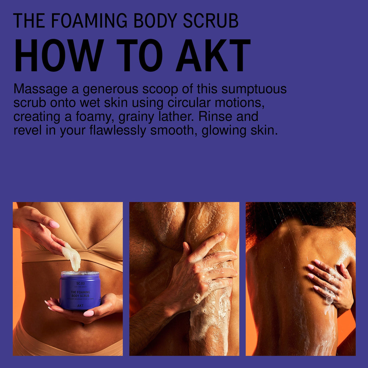 The Foaming Body Scrub SC.03 The Onsen