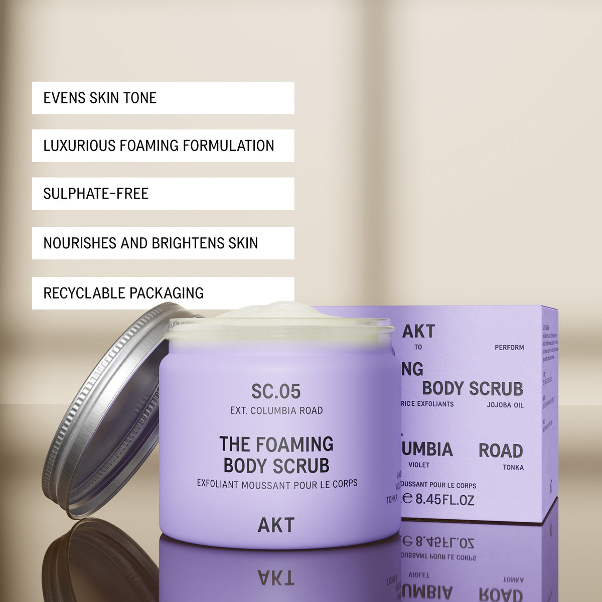 The Foaming Body Scrub SC.05 Columbia Road