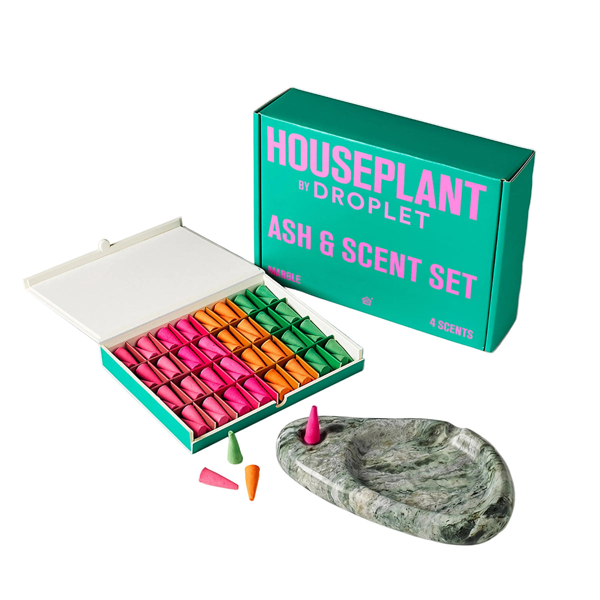 Houseplant by Droplet Ash & Scent Set