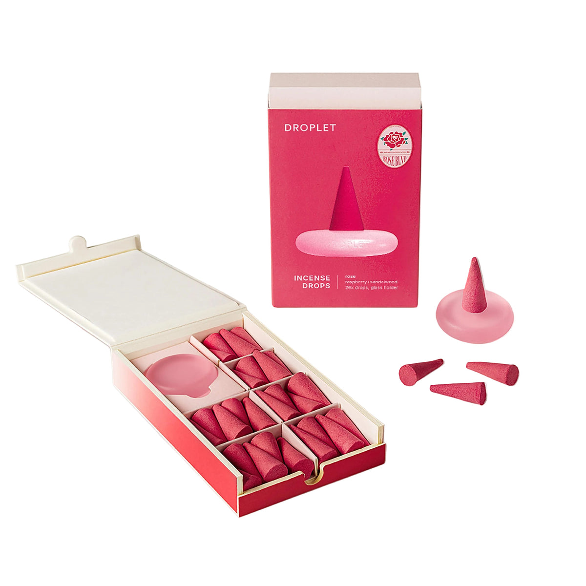 Rose Incense Drops