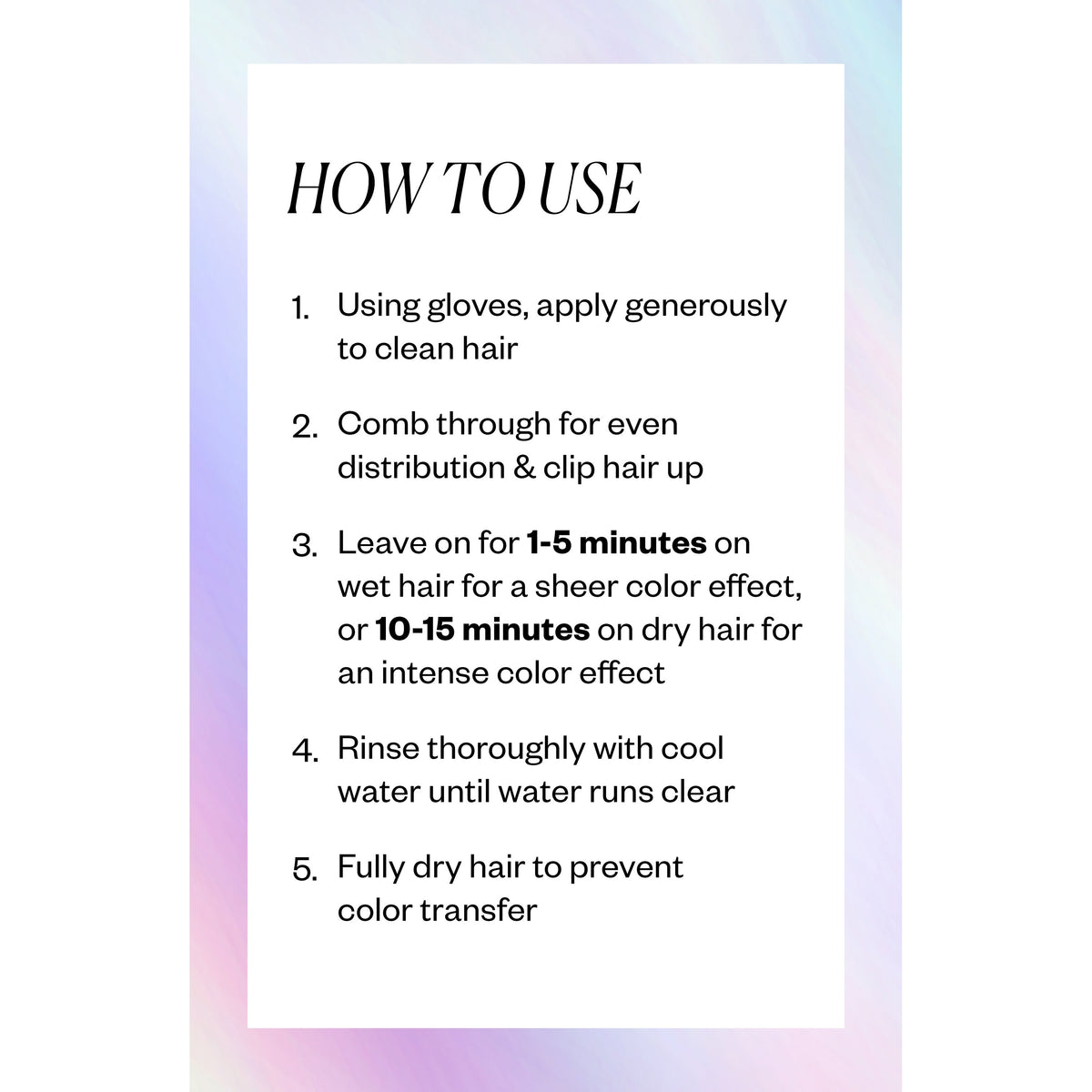 COLOR DEPOSITING GLOSS MASK Arctic Halo- Ultralight Cool Blonde