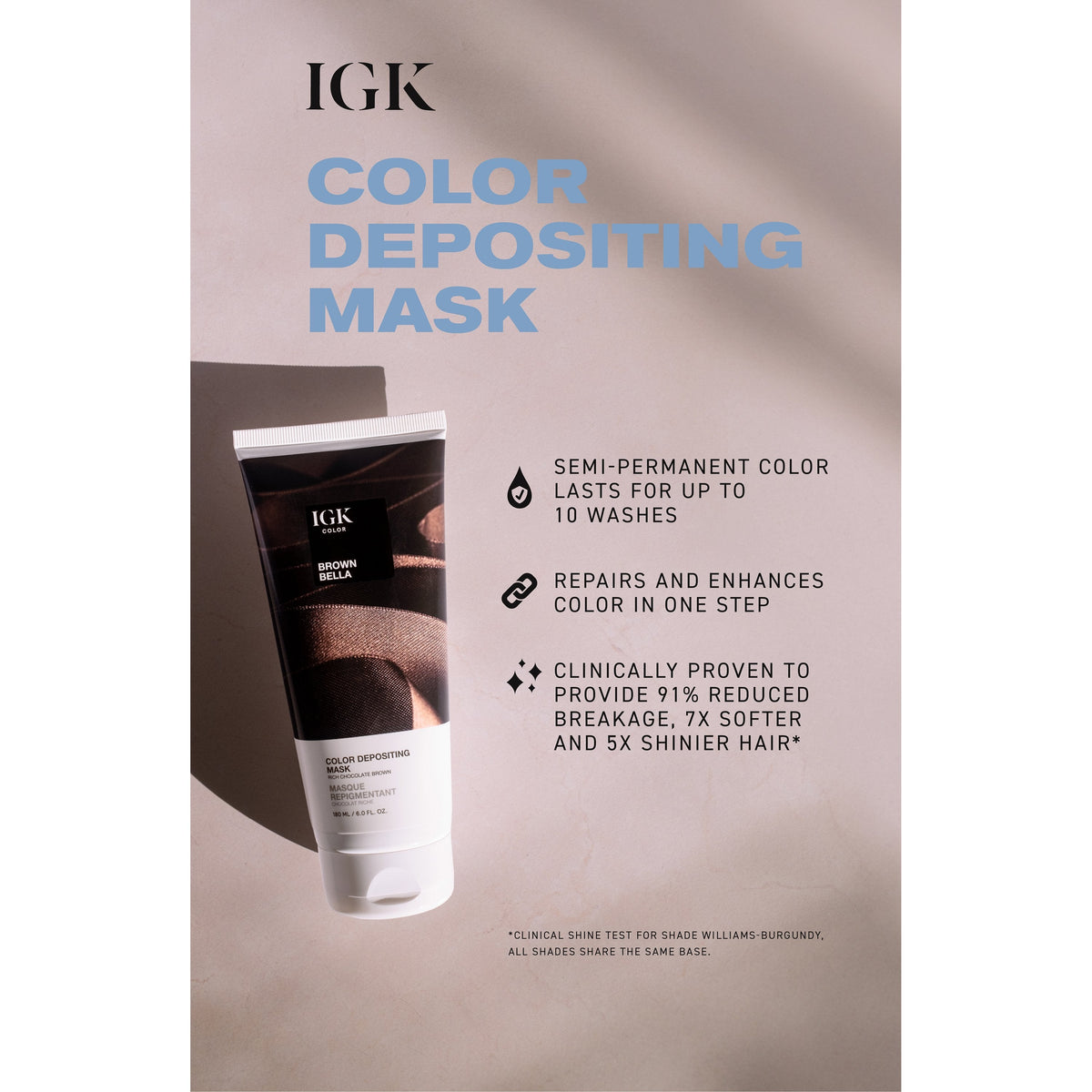 COLOR DEPOSITING GLOSS MASK Burning Love- True Auburn